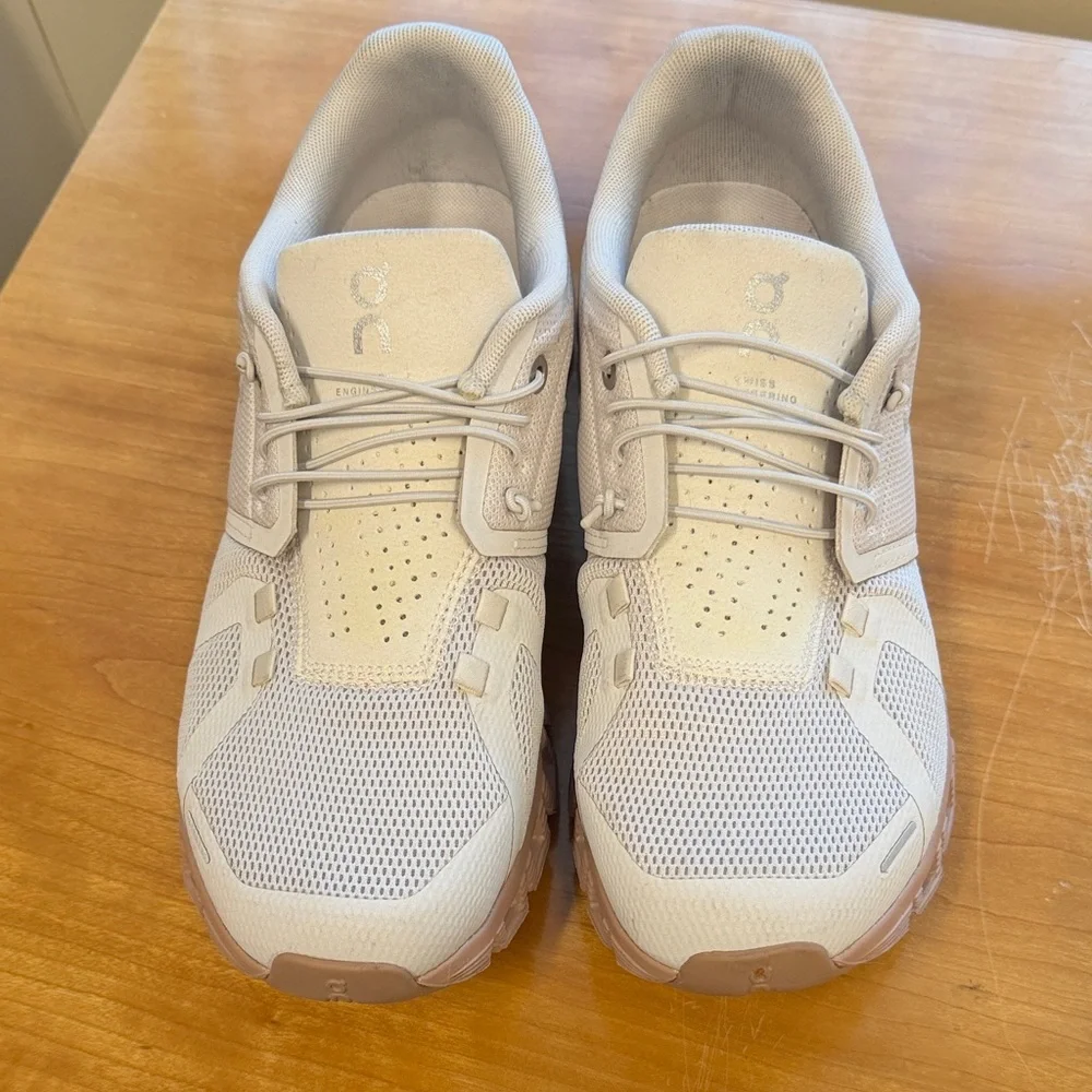 On Running Women's Cloudswift Sneakers in Beige